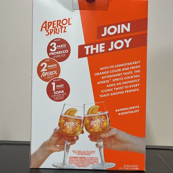 New Aperol Spritz Gift Set Box - Picture 6 of 7